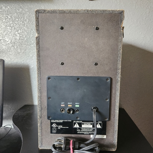Altec Lansing VS4121 Computer Speaker 2.1 Powered Subwoofer Sound System Sub - Picture 5 of 7
